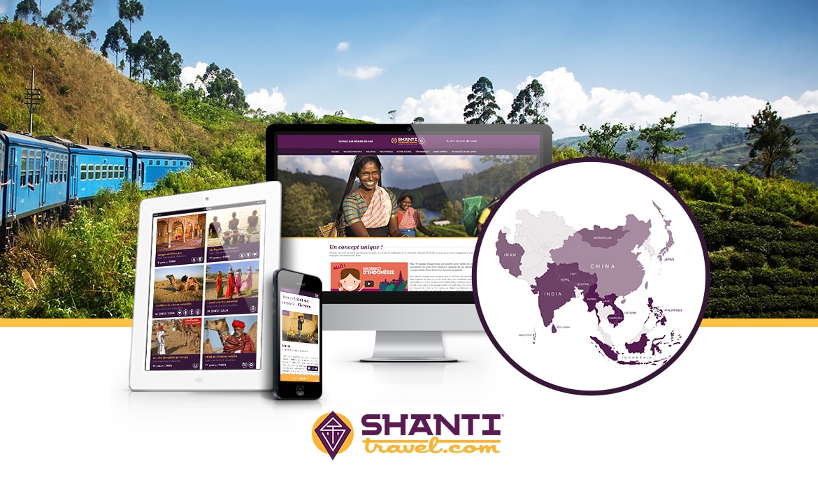 Koox Agency - Projet réalisé : Shanti Travel