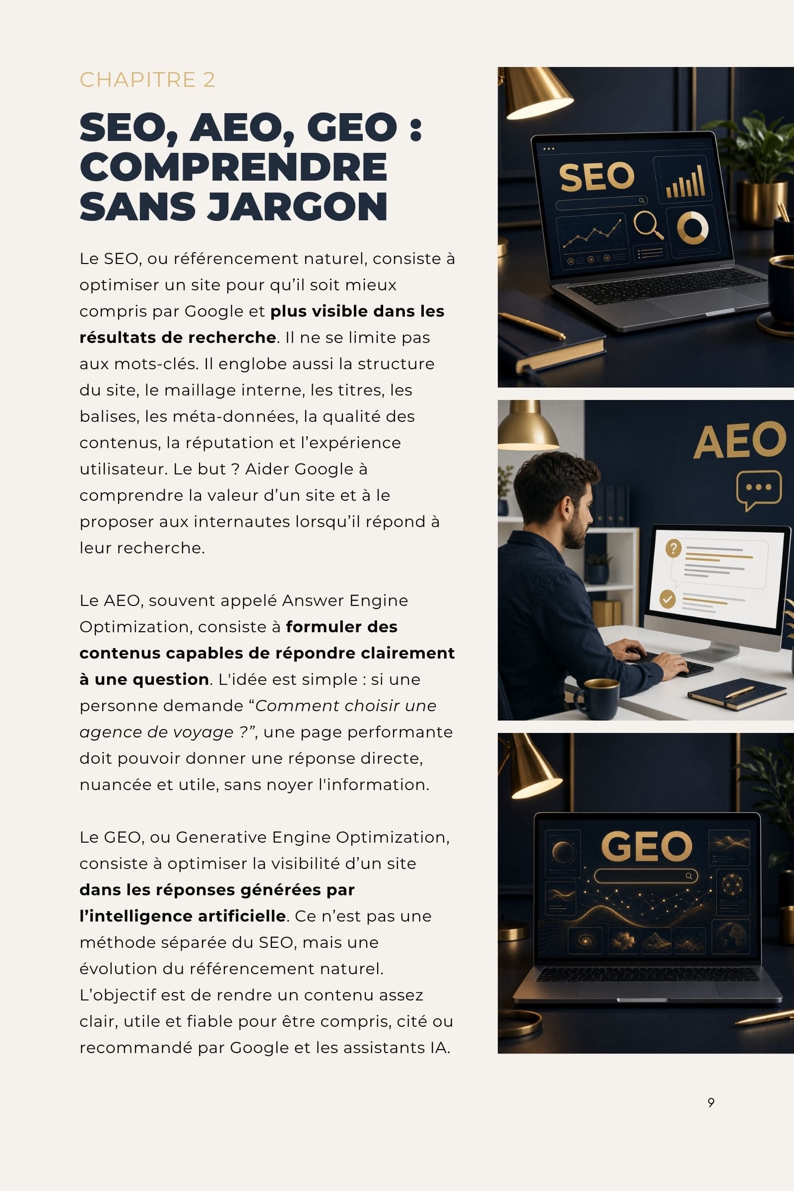 Ebook – Comment être visible sur Google et les IA 9