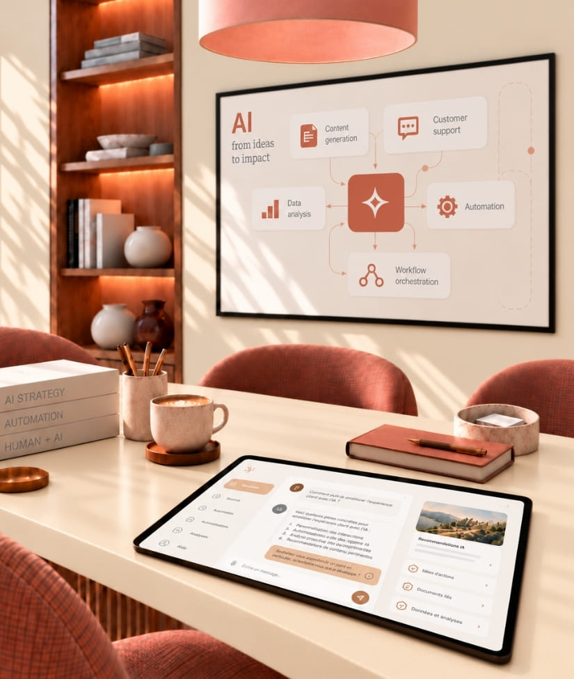 Agence de communication et marketing digital à Dubai | Automatisation IA Agence de communication et marketing digital à Dubai | Automatisation IA